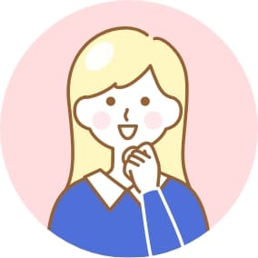 女性の顔のイラスト