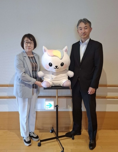 角井局長が青森県看護協会川野会長に「医療・介護・保育ささえる求人充足プロジェクト」での連携協力を依頼