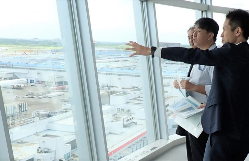 千葉労働局長が「成田国際空港株式会社（NAA）」へ企業訪問を行いました