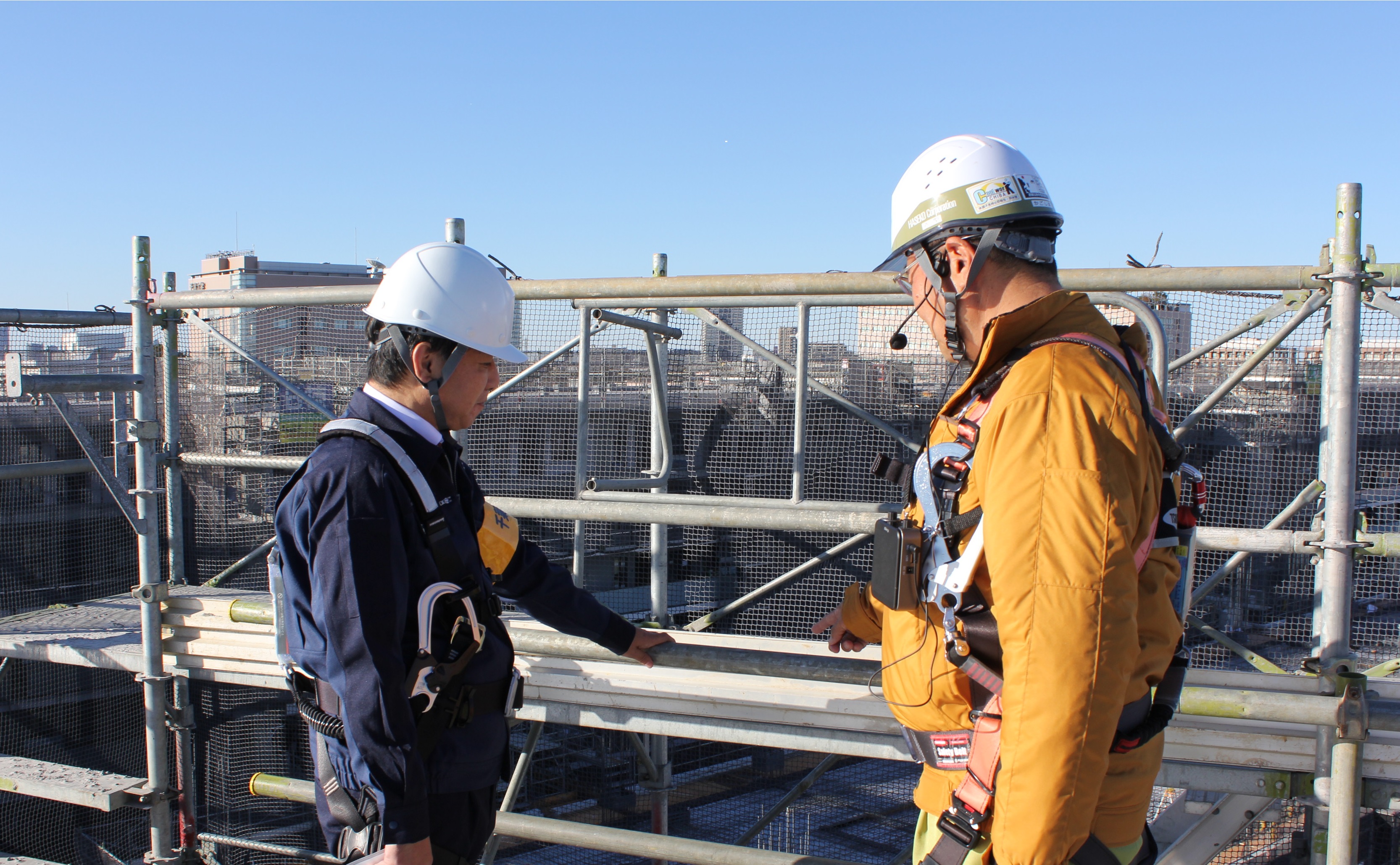 千葉労働局長による年末安全パトロールを実施しました!