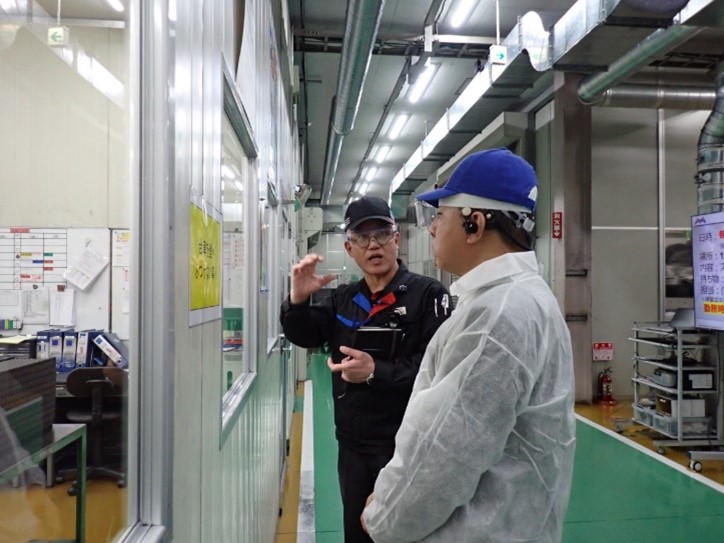 千葉労働局長が「株式会社MOLDINO」へ企業訪問を行いました