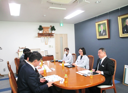 千葉労働局長が「アシザワ・ファインテック株式会社」へ企業訪問を行いました