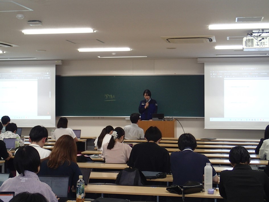 松山労働基準監督署が愛媛大学で講義を行いました
