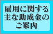 雇用に関する主な助成金のご案内