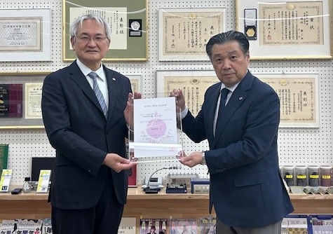 「清川メッキ工業株式会社」をえるぼし認定企業として認定しました！