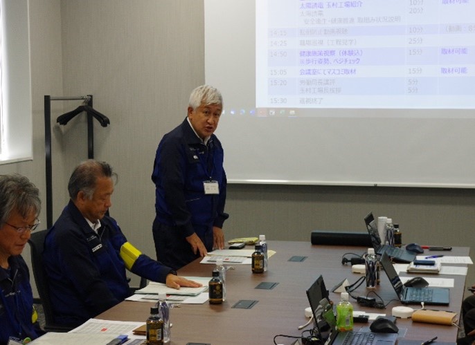 上野労働局長による挨拶