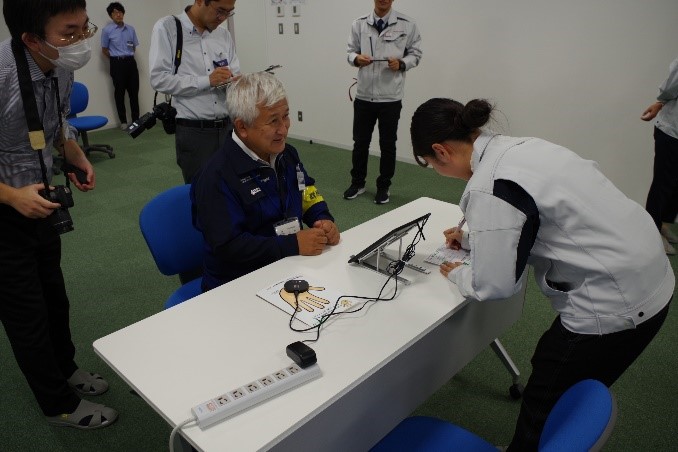 管理栄養士からのアドバイス場面