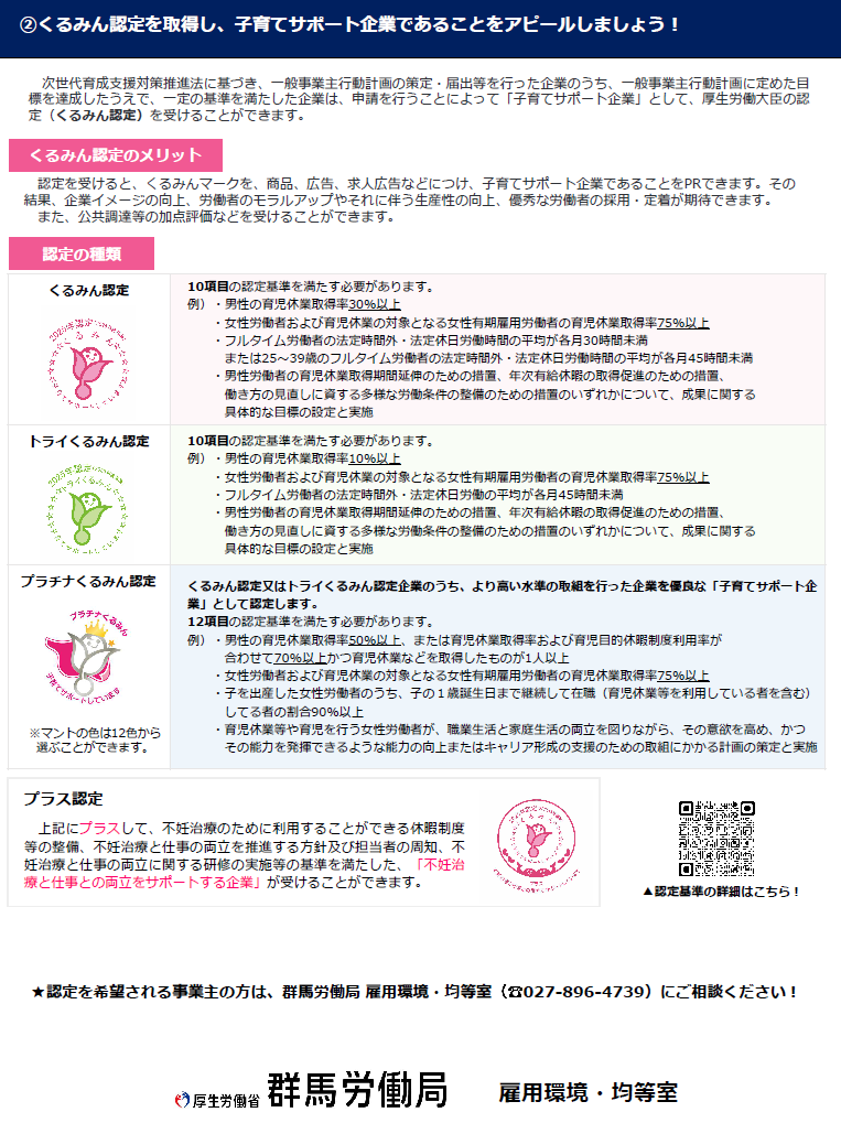 群馬労働局の取組トピックスP2