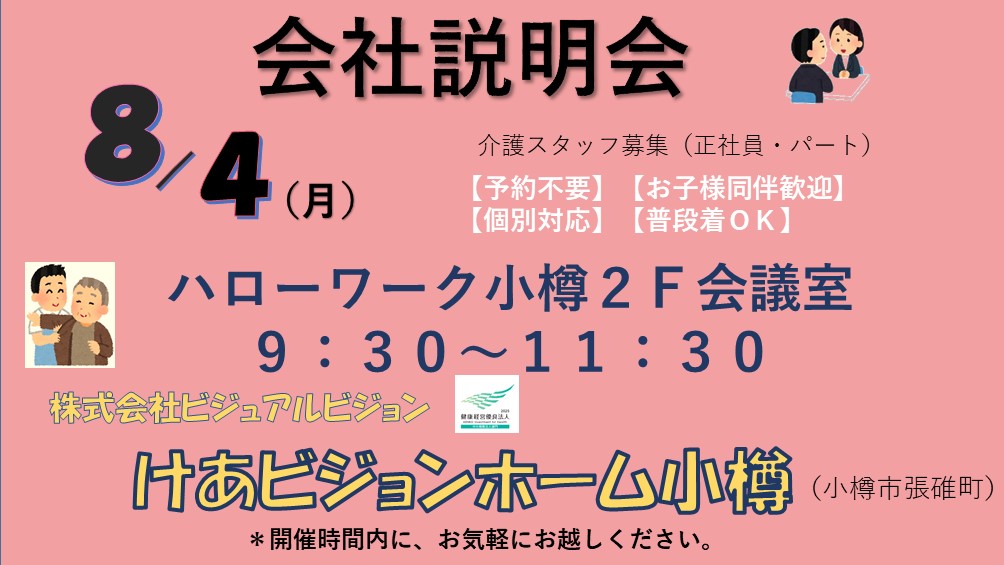 ビジュアルビジョン会社説明会