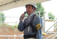 茨城労働局長が建設工事現場の安全パトロール