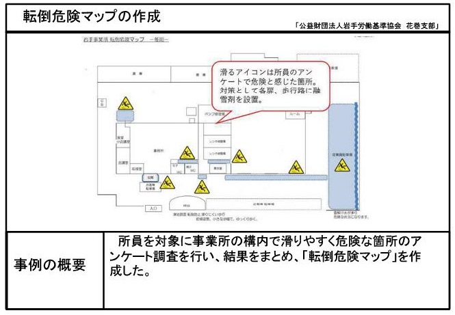 危険マップの作成 事例3