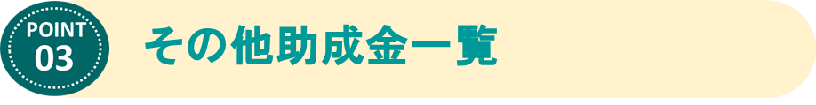 ③その他助成金