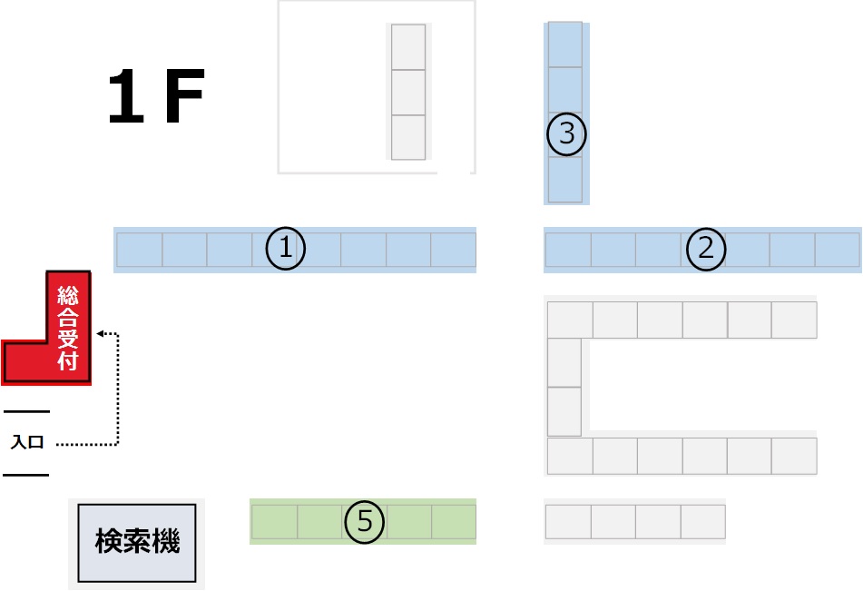 ハローワーク津 案内図