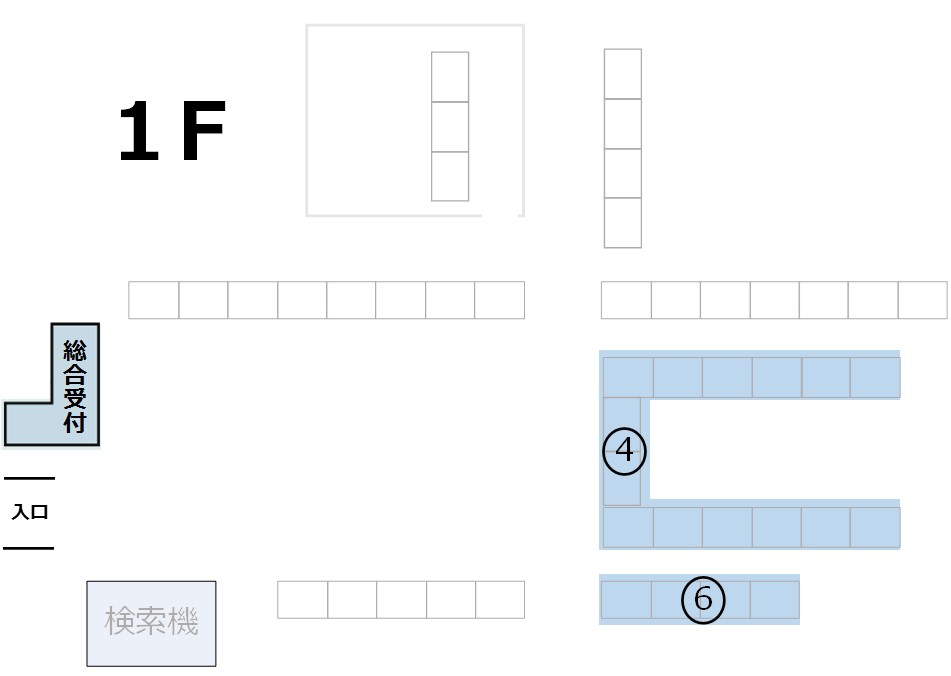 ハローワーク津 案内図