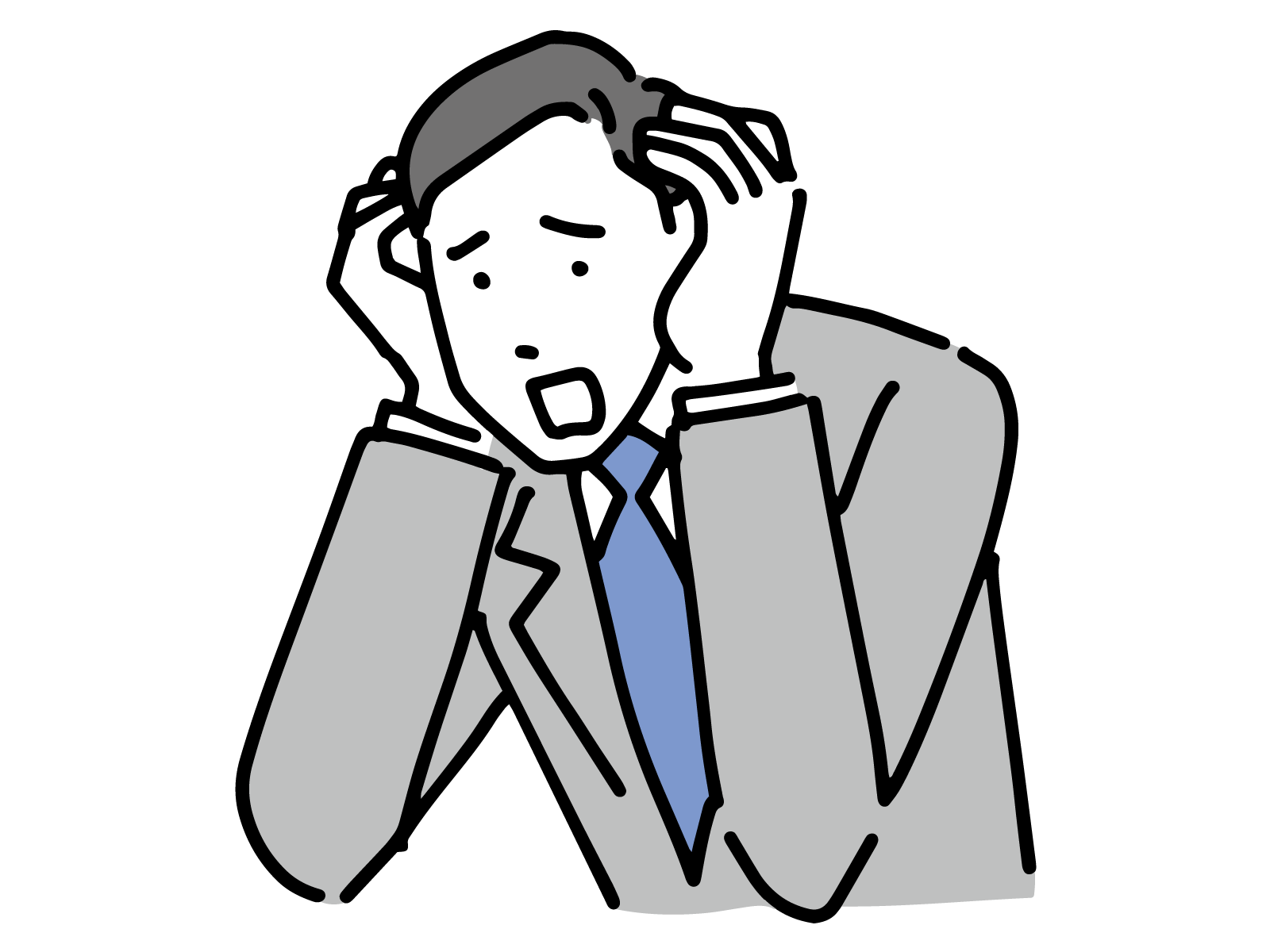 不安を感じている利用者