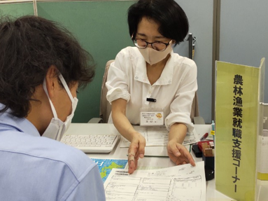 ハローワーク松本 支援コーナー窓口