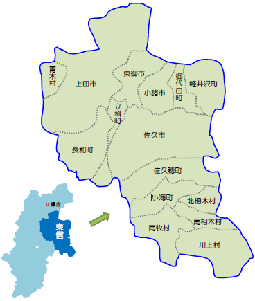 東信地図