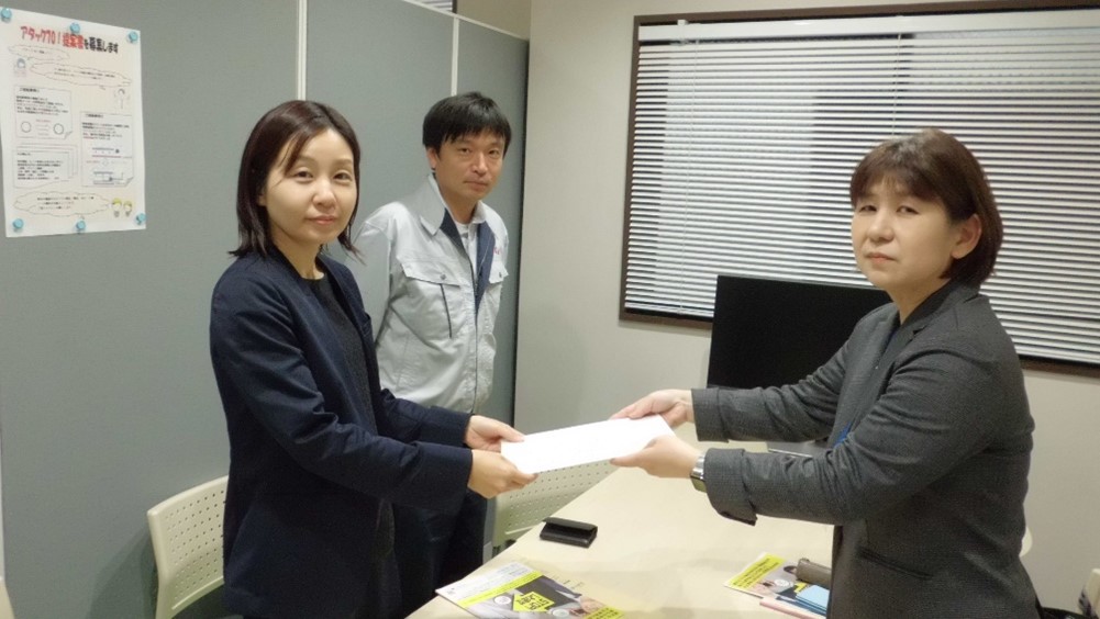 長崎労働局より「しわ寄せ」防止に向けた取組要請の企業訪問を行いました。