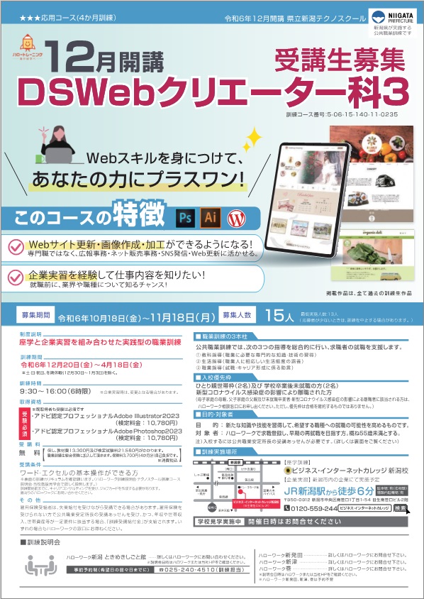 DSWebクリエーター科