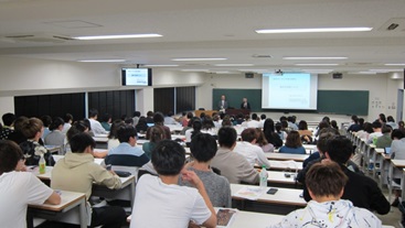 新潟大学における寄付講義第1回　写真2