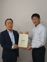 職場定着協力事業所認定書交付式を行いました！ メディカルアシスト　株式会社 （さいたま市）