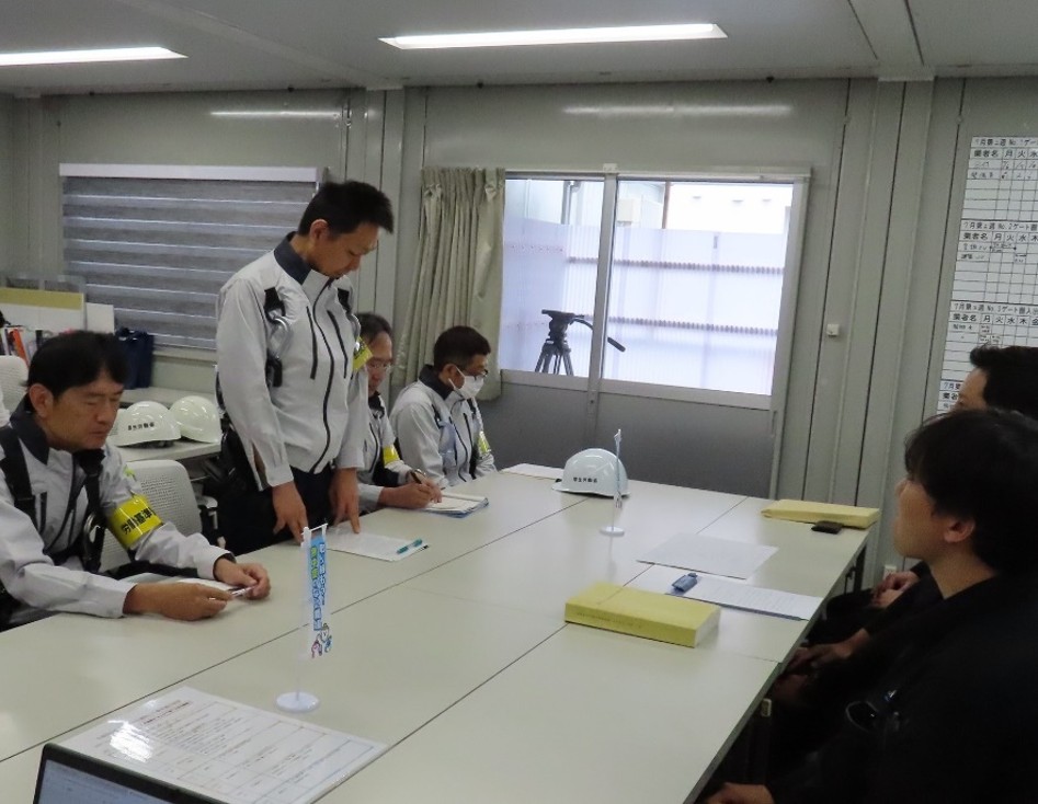 令和8年度全国安全週間 局長パトロールを実施しました