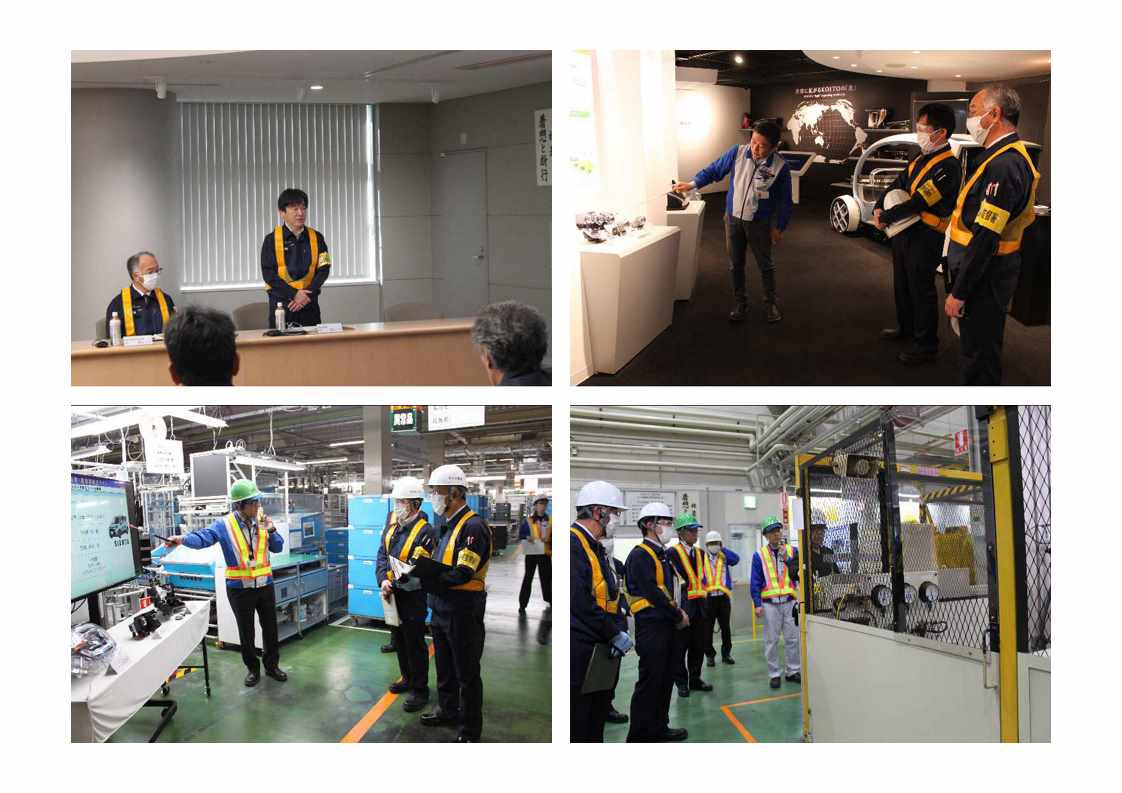 國分局長が、株式会社小糸製作所 静岡工場で安全衛生パトロールを実施しました。