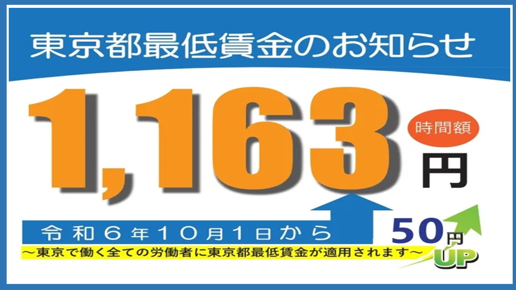 061001東京都最低賃金