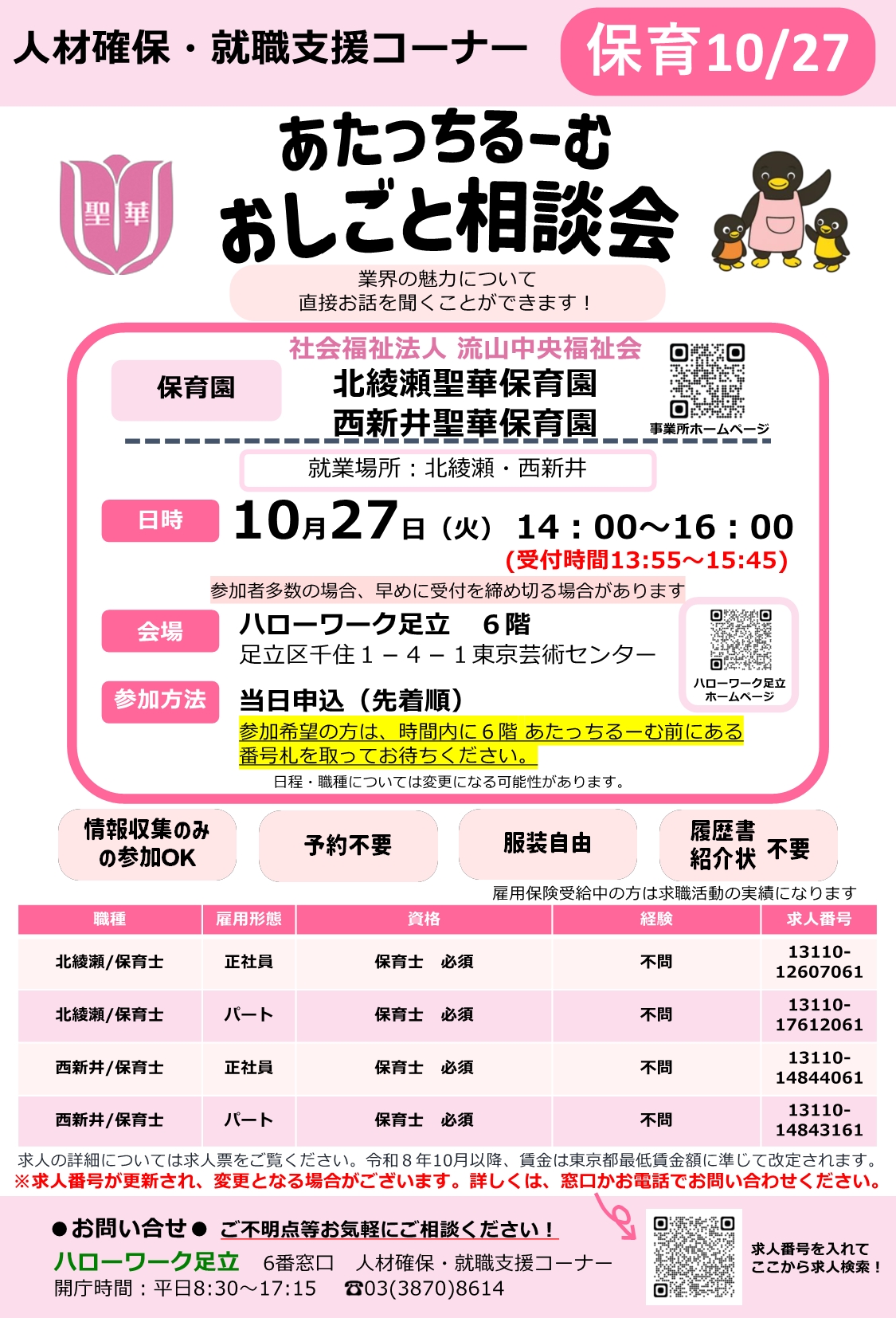 社会福祉法人流山中央福祉会 相談・面接会