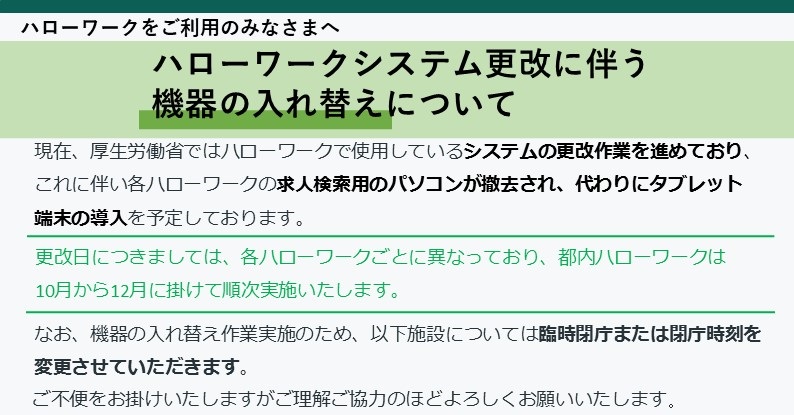 システム更改