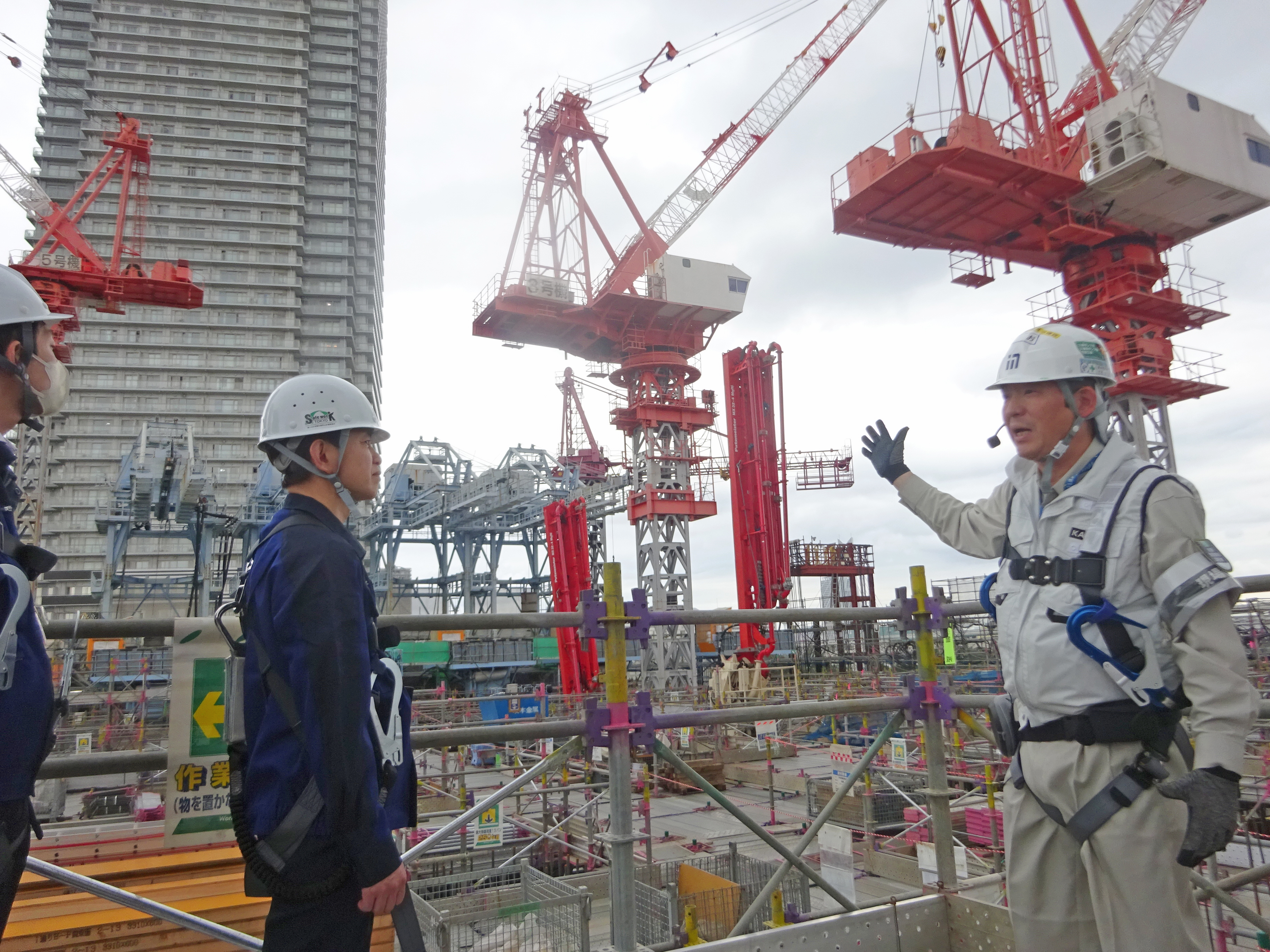 令和8年度 東京労働局長による建設現場安全衛生パトロールを行いました