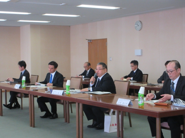 やまぐち政労使会議の様子です（三枚目）