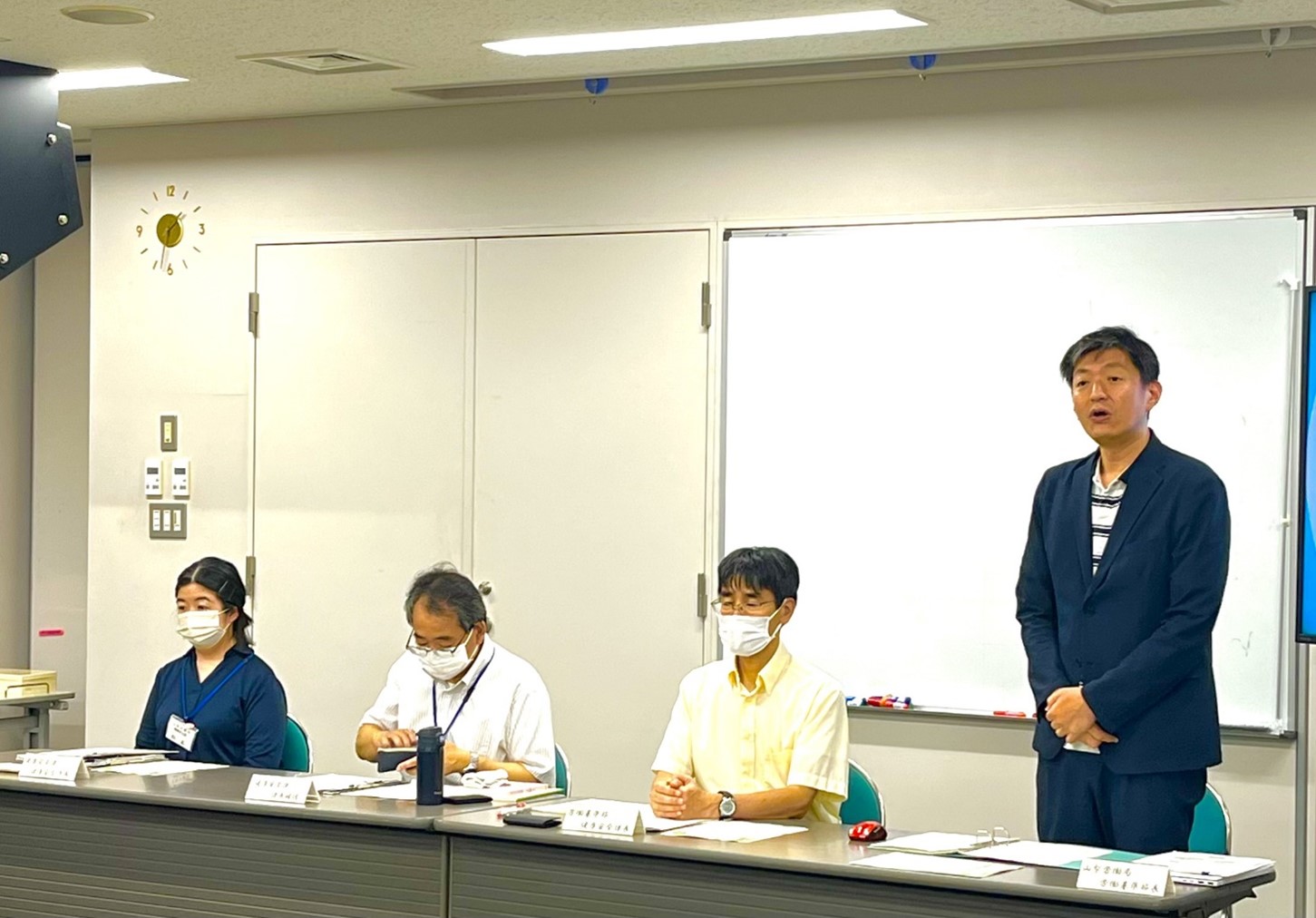 小売業、介護施設の転倒腰痛災害を防止するための令和7年度山梨県SAFE協議会（第1回）を開催しました