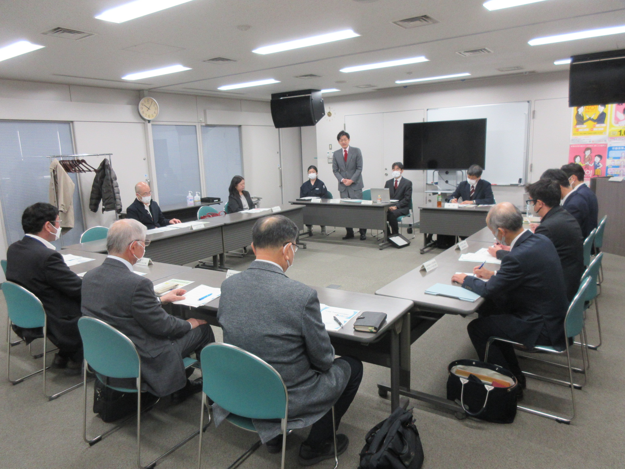 小売業、介護施設の転倒腰痛災害を防止するための令和7年度山梨県SAFE協議会（第2回）を開催しました