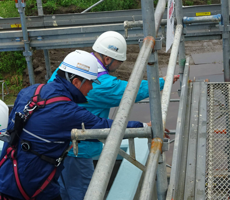 令和8年度全国安全週間 山梨労働局長による安全パトロールを実施しました。